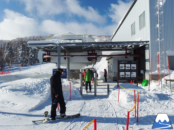 札幌国際スキー場 寒さにも負けず、大賑わい♪新設『エコークワッド』大活躍！